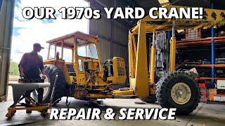 Repair & Servicing Our 1970S International Yard Crane Fixing A Blown Head Gasket