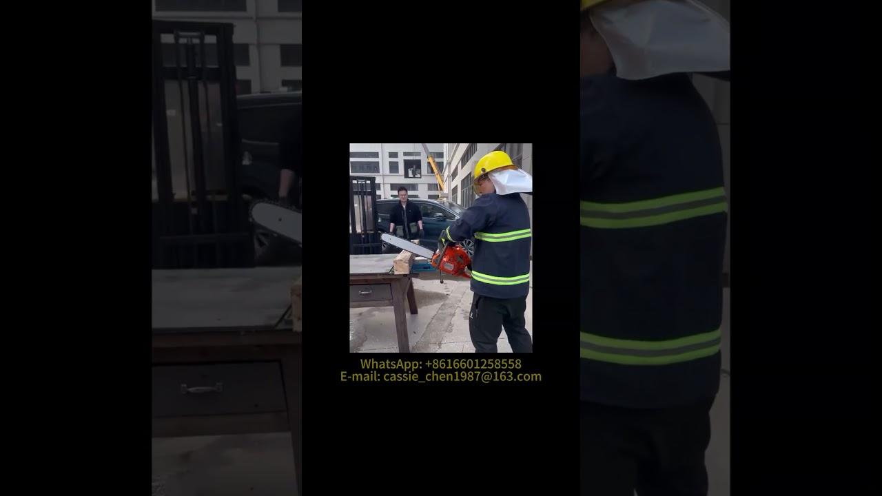 High Power Gasoline Wood Cutting Machine Chain Saw Firefighting Rescue Tool  