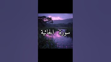 سورة الجاثية بصوت ياسر الدوسري ✨️🎀 #القرآن_الكريم