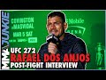 Rafael dos Anjos reacts to non-stoppage in beatdown of Renato Moicano | UFC 272