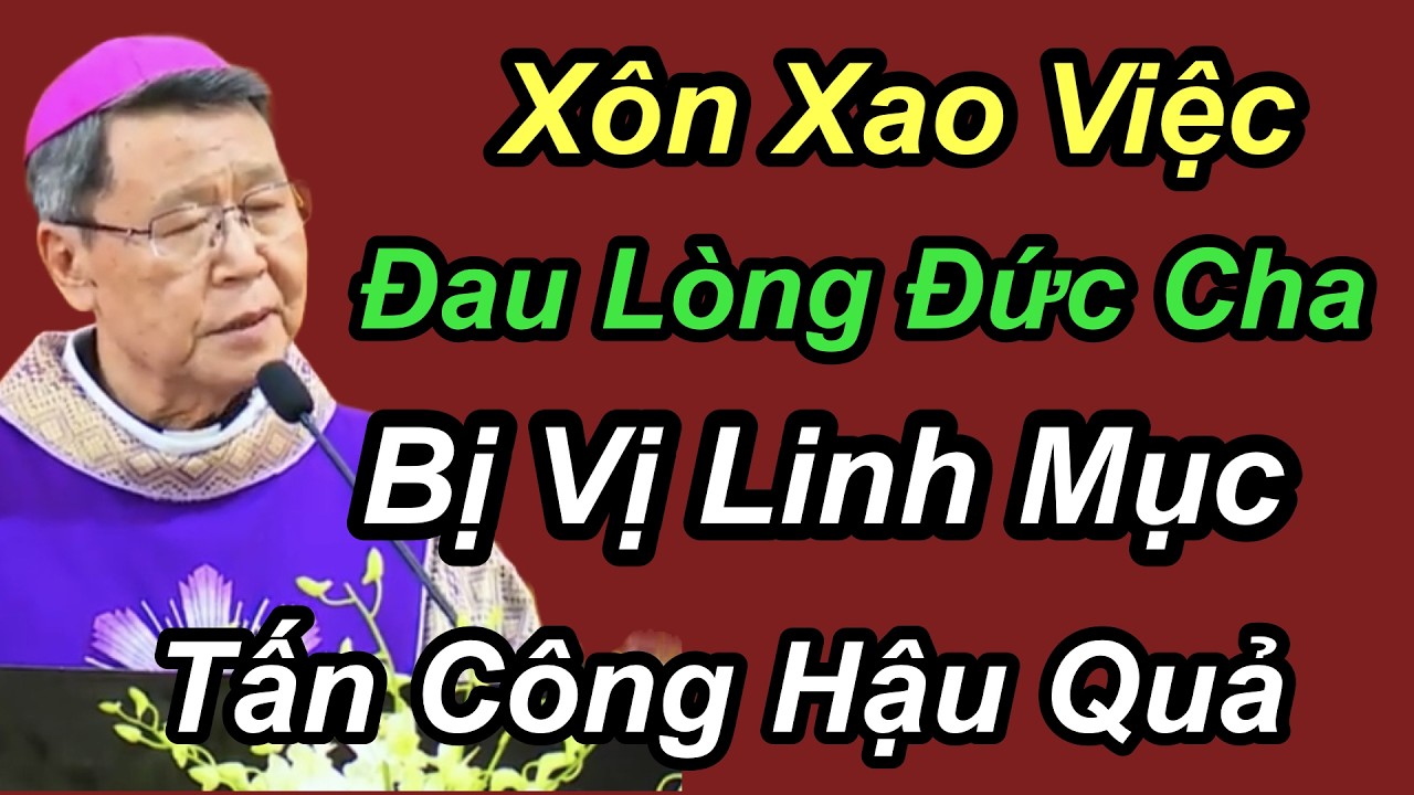 Xôn Xao Việc Đau Lòng Đức Cha Bị Vị Linh Mục Tấn Công Hậu Quả - ĐGM Nguyễn Văn Khảm
