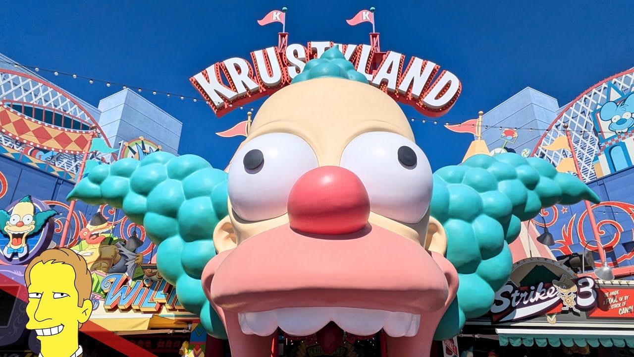 Simpsons Ride - Full Experience at Universal Studios Hollywood