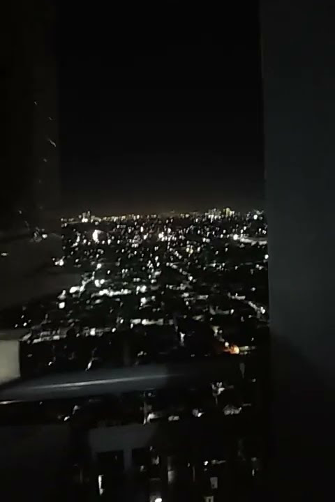 suasana lingkungan apartemen malam hari# short