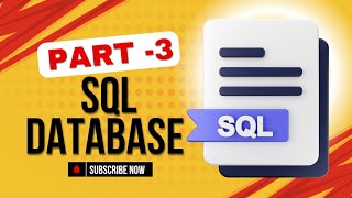 SQL DATABASE|| part 3 SQL|| joins and it's types