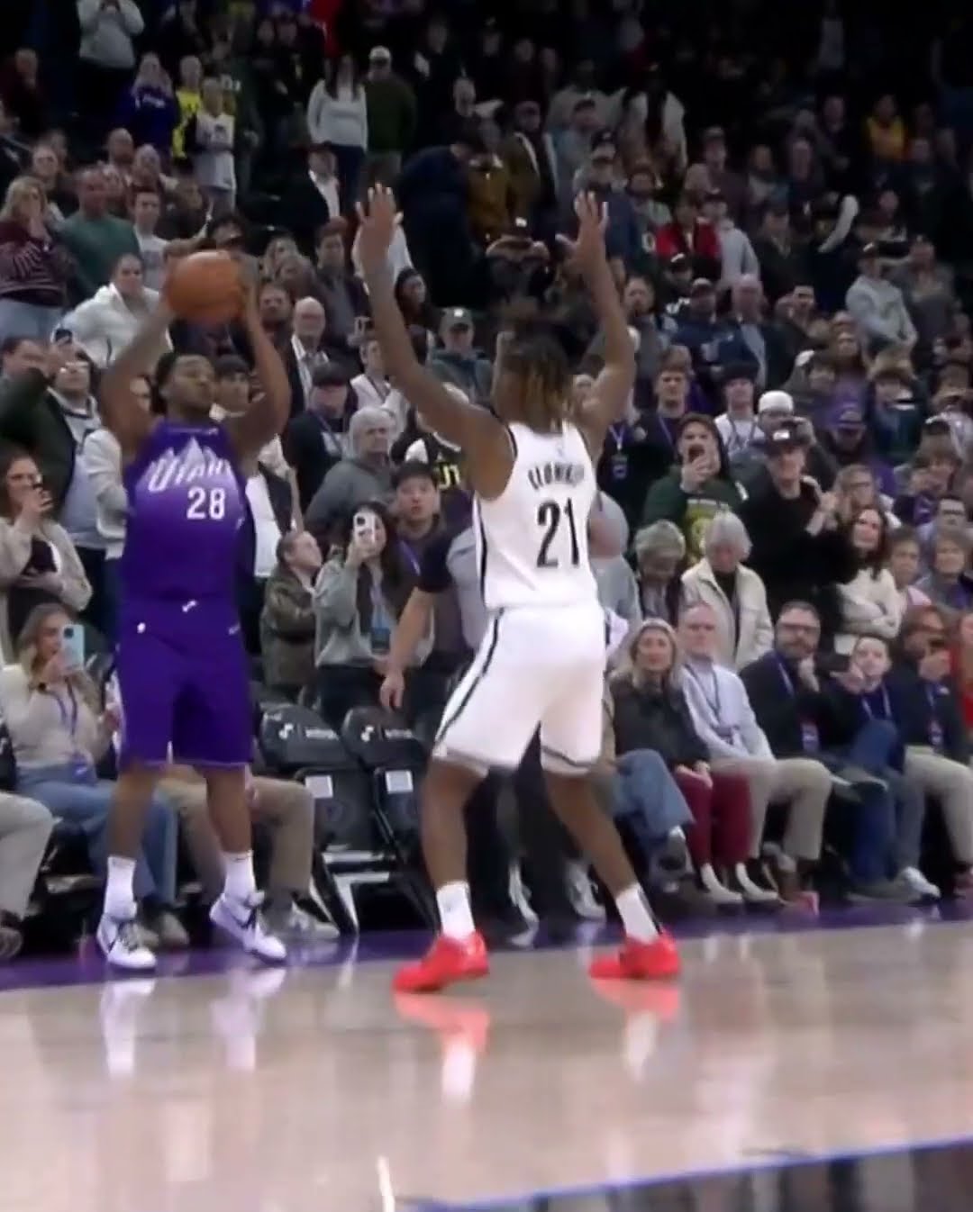 JAZZ BEAT THE NETS IN OT‼️