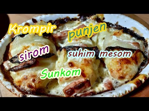 Video: Krumpir Punjen Sirom I šunkom