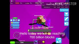 Reaching 700 billion blocks (Mining Simulator)