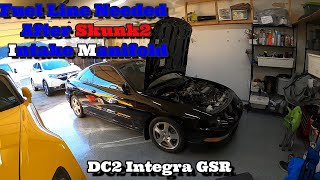 Skunk2 Intake Manifold Requires New Fuel Line | Integra GSR