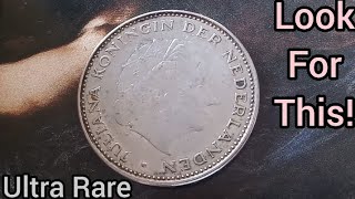 DO YOU Have One! ? 90,700.00 ? Very Rare Error Coin JULIANA KONINGIN DER NEDERLAND WORTH MONEY