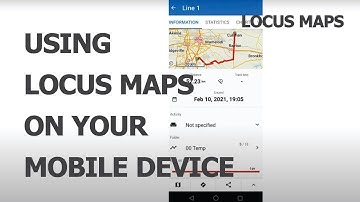 How to use Locus Maps on your mobile device - Bike Navigation Series Ep08 of 10