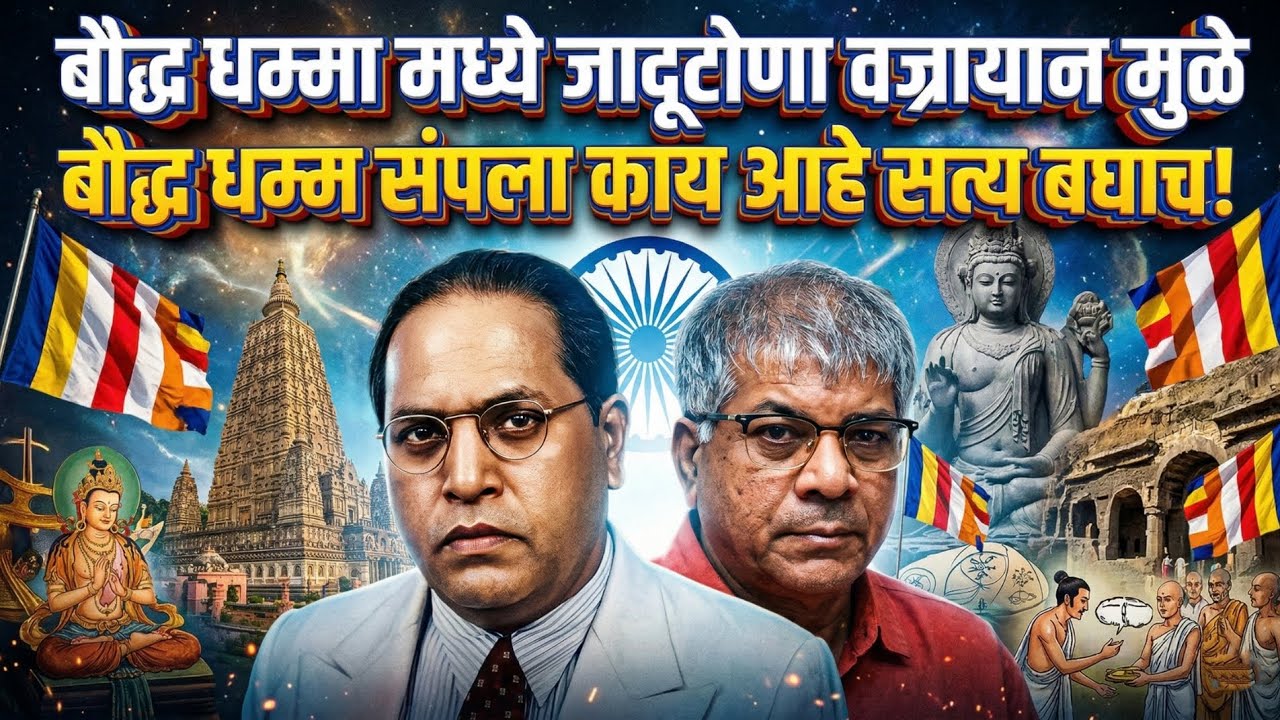Dr Br Ambedkar | वज्रायान बौद्ध धम्म मुळे बौद्ध धम्म संपला काय आहे सत्य | Buddhism |Prakash Ambedkar