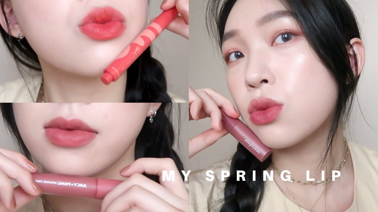 春天愛用唇彩💐MY FAV SPRING LIP COLOR | heyitsmindy