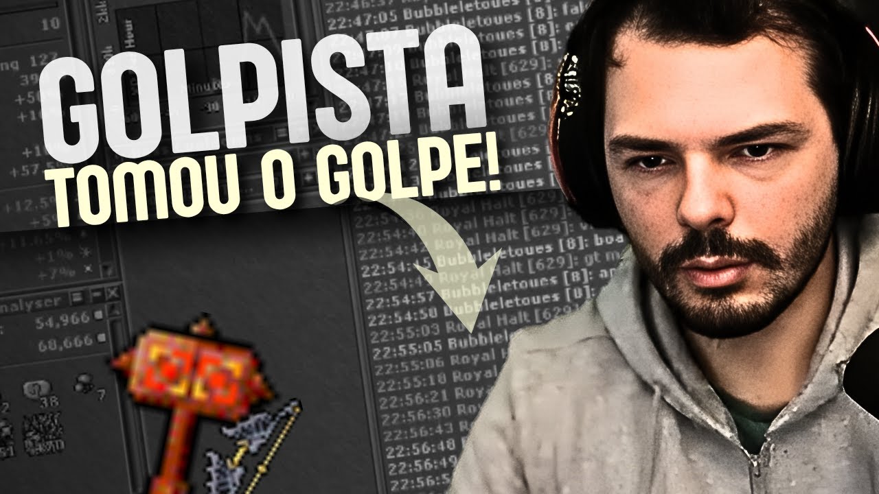 Tibia Golpe GOLPISTA TOMOU GOLPE E FICOU PUT0 KKKKK #Tibia #Tibiadino - YouTube