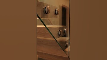 Floating Staircase ~ Modern Frameless Glass Balustrade 💡