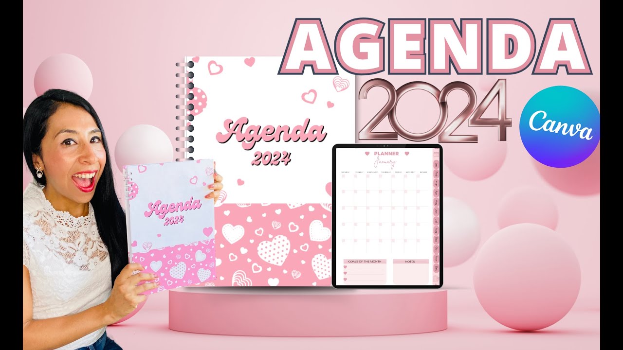 🌟 Diseña y Vende AGENDA EN CANVA 🌟 Plantilla de regalo 🎁 - YouTube