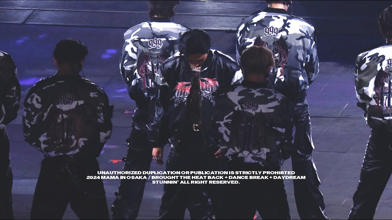 [4K] 241122 엔하이픈 제이 직캠 DANCE BREAK + DAYDREAM - ENHYPEN JAY FANCAM @ 2024 MAMA