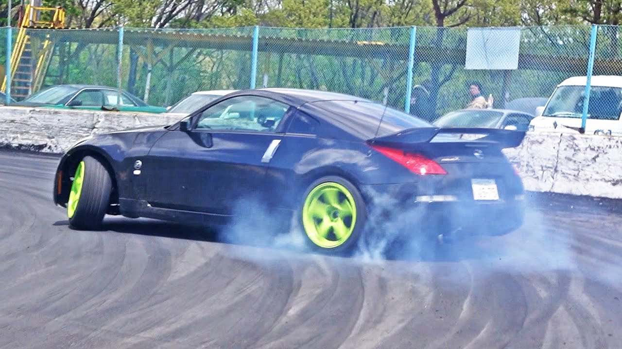 NEW 350Z DRIFT BUILD FIRST DRIFTS! *BLOWS MY MIND* - YouTube