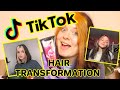 TIK TOK HAIR TRANSFORMATION