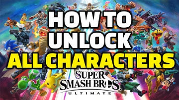 How To Easily Unlock All Characters FAST | Super Smash Bros Ultimate