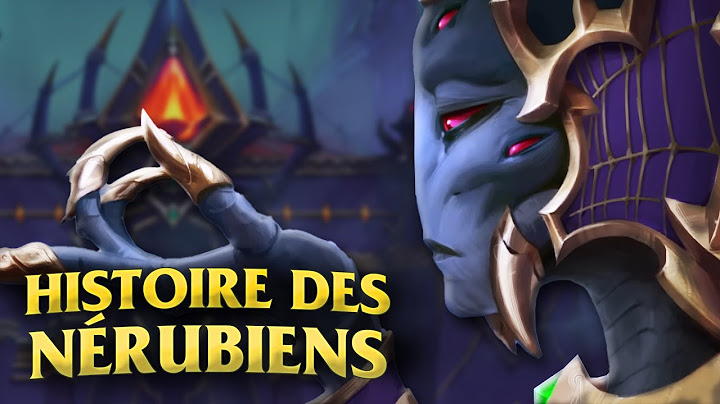 Histoire des Nérubiens d'Azj'Kahet et Azjol'Nerub (The War Within)