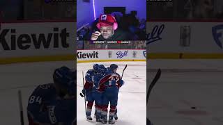 WHAT A STEAL AND GOAL! #nhl #hockey #avalanche #kings #nhlplayoffs
