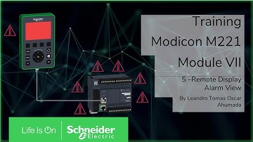 Training - M221 - M7.5 Alarms in TMH2GDB