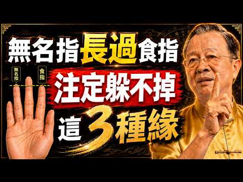 無名指長過食指？你有命中有貴人緣！今生注定躲不掉這「3段緣」#人生智慧 #命理 #哲學 #曾仕強 #易經 #正能量#人生智慧 #命理 #哲學 #曾仕強 #易經 #正能量