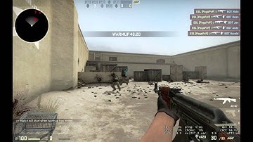 CS:go, Warmup vs respawning Bots. Howto!