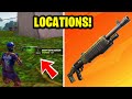 How to Get Pump Shotgun in Fortnite Locations (Sharp Tooth Shotgun)
