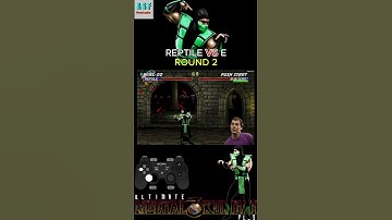 REPTILE VS E ROUND 2 UMK3 PLUS #retrogames  #arcade  #umk3