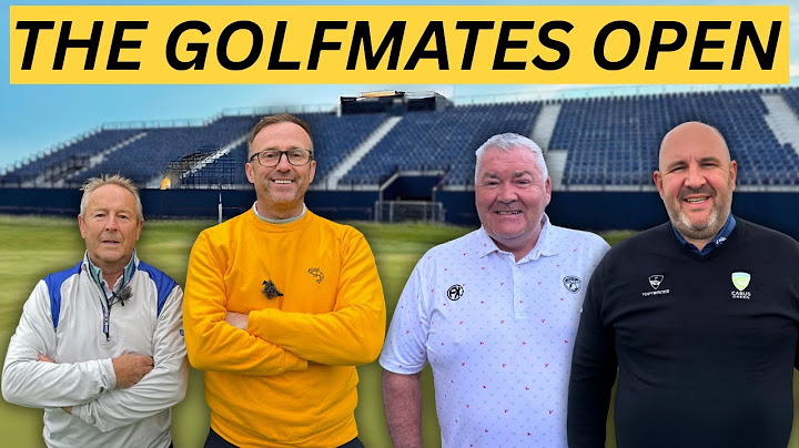 We Played In THE OPEN - Links special