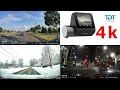 The best dash cam 70mai Dash Cam 4K A800S A801 Built-in GPS Footage Video Sample of day, night