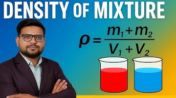 #Density of Mixture of Two Liquids #Fluid Mechanics