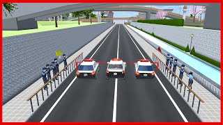 Police Car Racing || SAKURA School Simulator