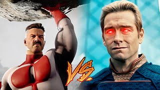 Homelander VS Omniman | Kim Kazanır? [THE BOYS - INVINCIBLE]