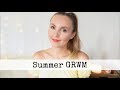 Summer GRWM | Glow &amp; Bright Lips | Sasha With Love