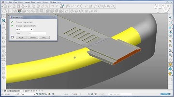 Replace Face Enhancements - PowerSHAPE 2013 R2