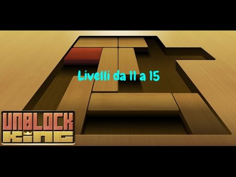 Unblock King difficoltà normale livelli 11 a 15