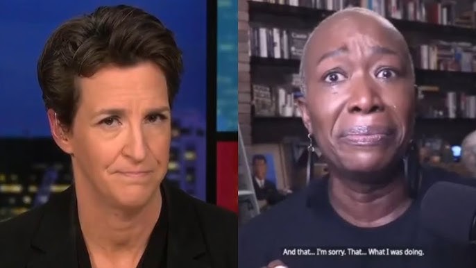 Rachel Maddow 'cries racism' at MSNBC for axing Joy Reid - YouTube