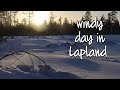 Windy day in Lapland