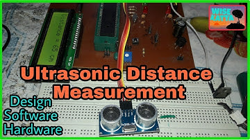 Ultrasonic Sensor | Distance Measurement |PIC controller