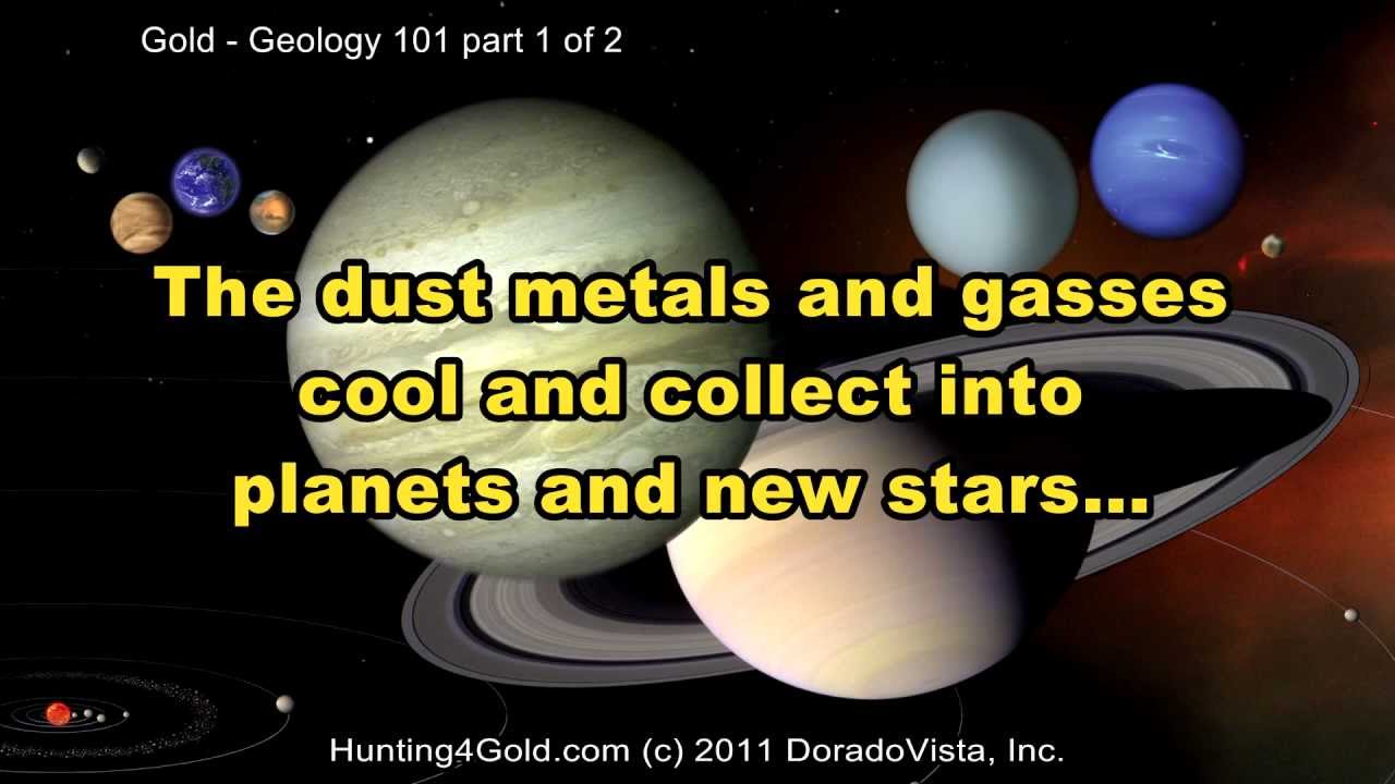 Where Does Gold Come From "Gold Geology 101" part 1 of 2 YouTube