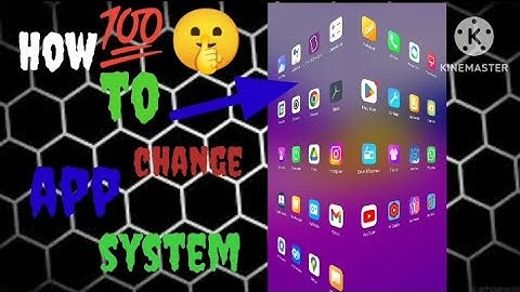 Itel p40| app system change kaise karen | #itel