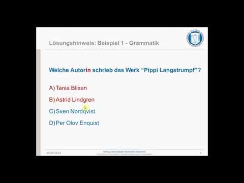 Vermeidung von Lösungshinweisen ("Cues") in Multiple Choice - Fragen