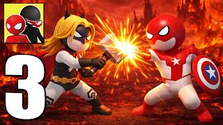 Stick Hero - Gameplay Walkthrough Part 3 - Fighting Game 1vs1 New Trick & Ezay win (iOS, Android) screenshot 1