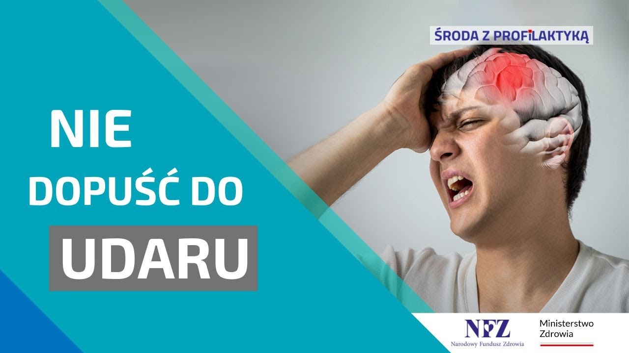 UDAR MÓZGU 🚑: zmniejsz ryzyko zgonu lub niesprawności | Środa z Profilaktyką