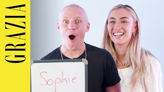 'I Thought She Was A Waiter!' Jamie Laing & Sophie Habboo Play Mr & Mrs