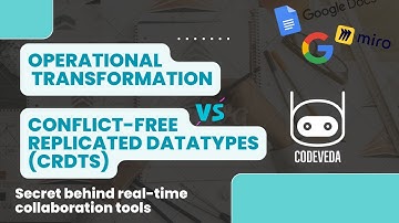 Operational Transformation & Conflict-free replicated data types | System design fundamentals series