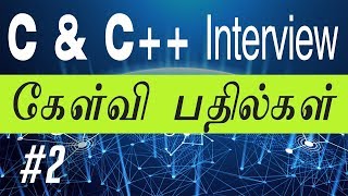 #2 What is Modular Programming? || C Interview Questions & Data Structures in Tamil