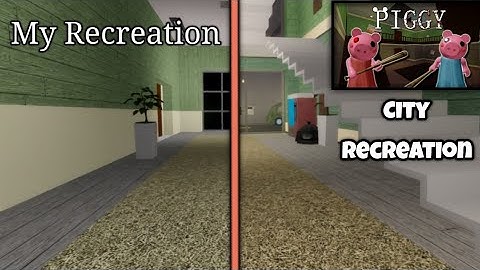 I Recreated The City In Piggy Build Mode | Roblox